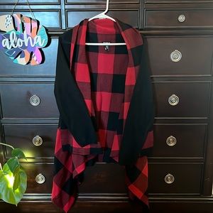 Torrid 2xl Buffalo plaid cardigan
